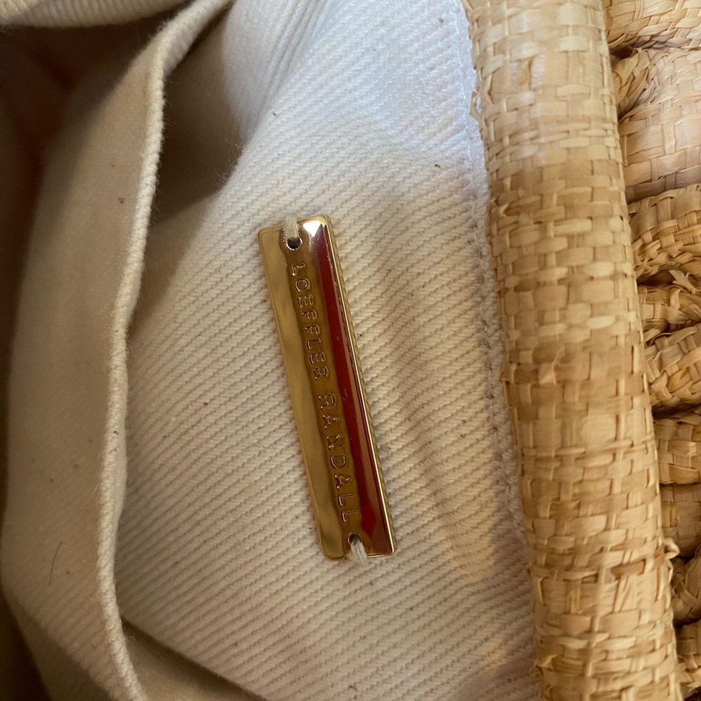 Loeffler Randall Willa Mini Cinch Clutch / Natural Cream Crossbody Bag - Picture 7 of 12